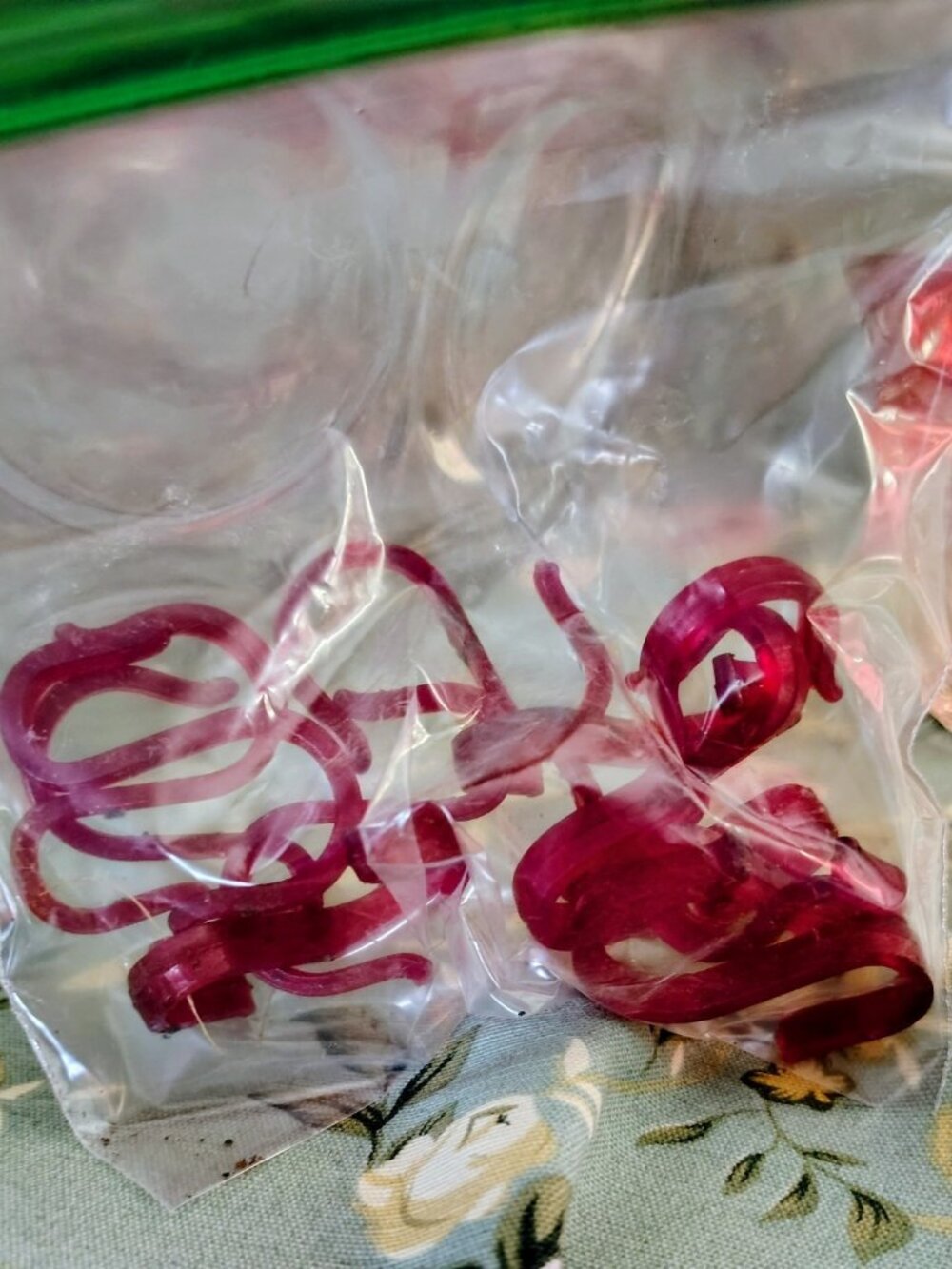 Vintage 1960s Indiana Glass Company Cranberry Red Glass Bowl, 11 Glasses, Set - Picture 16 of 16